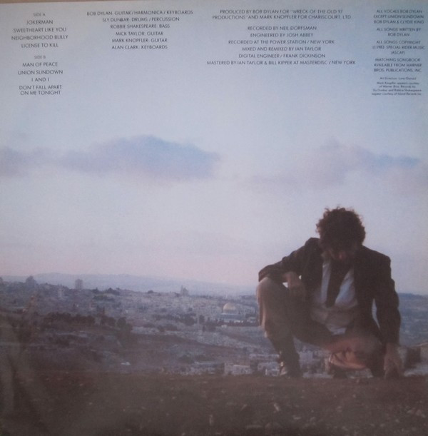 Bob Dylan - Infidels | CBS (CBS 25539) - 6 Bob Dylan - Infidels | CBS (CBS 25539) - 6