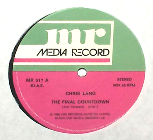 The Final Countdown / Baby Don't You Break (My Heart)