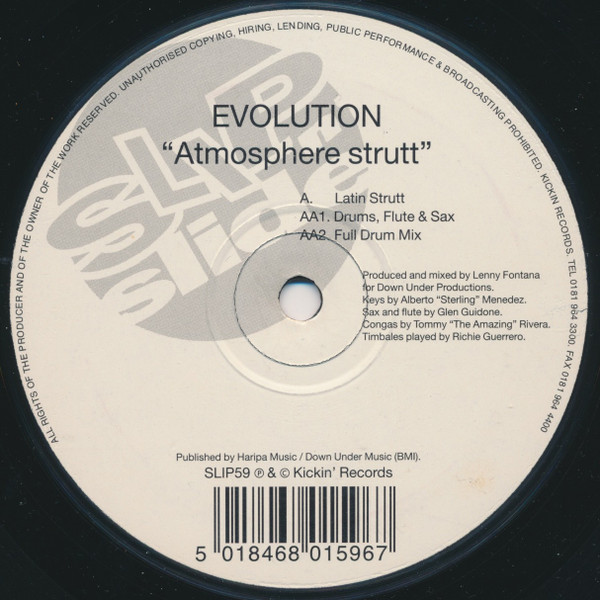 Evolution - Atmosphere Strutt | Slip 'n' Slide (SLIP59) - main Evolution - Atmosphere Strutt | Slip 'n' Slide (SLIP59) - main