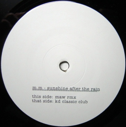 M.M. - Sunshine After The Rain | Not On Label (none)