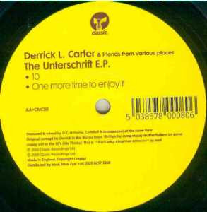 Derrick L. Carter - The Unterschrift EP | Classic (CMC80) - 4 Derrick L. Carter - The Unterschrift EP | Classic (CMC80) - 4