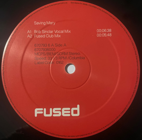 Fused - Saving Mary | Columbia (670793 6) - 4