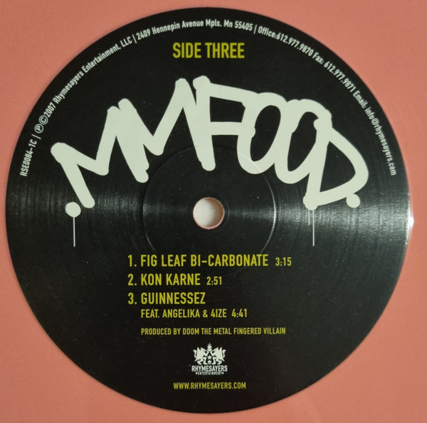 MF Doom - MM..Food | Rhymesayers Entertainment (RSE0084-1) - 7 MF Doom - MM..Food | Rhymesayers Entertainment (RSE0084-1) - 7