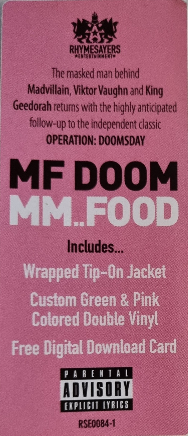 MF Doom - MM..Food | Rhymesayers Entertainment (RSE0084-1) - 11 MF Doom - MM..Food | Rhymesayers Entertainment (RSE0084-1) - 11