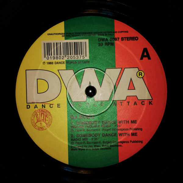 D.J. BoBo - Somebody Dance With Me (Remixes) | DWA (Dance World Attack) (DWA 00.97) - 6