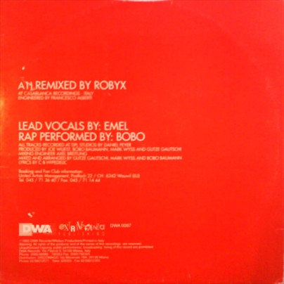 D.J. BoBo - Somebody Dance With Me (Remixes) | DWA (Dance World Attack) (DWA 00.97) - 5