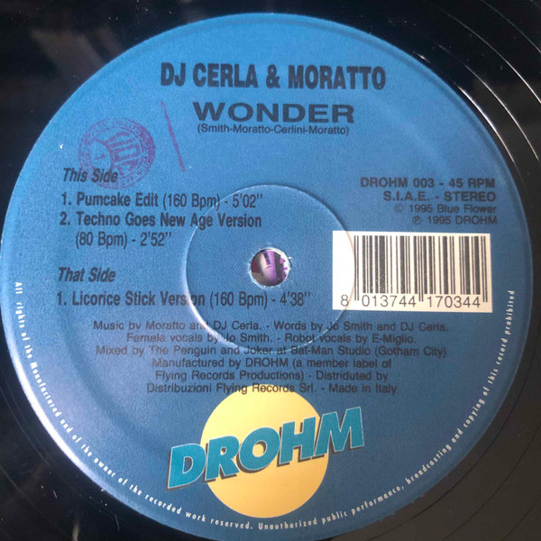 DJ Cerla & Moratto - Wonder | Drohm (DROHM 003) - 5