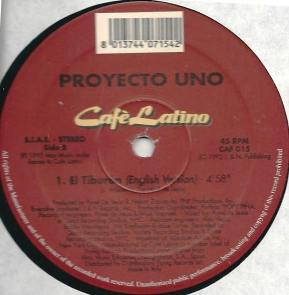 Proyecto Uno - El Tiburon | Café Latino (CAF 015) - 3
