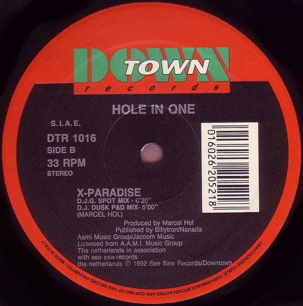 Hole In One - X-Paradise | Downtown (DTR 1016) - 2