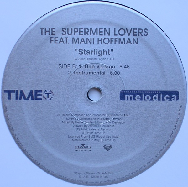 The Supermen Lovers - Starlight | TIME (TIME 241) - 4