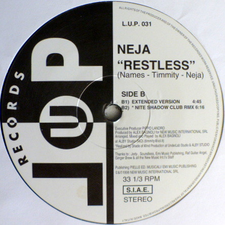 Neja - Restless | LUP Records (LUP 031) - 4 Neja - Restless | LUP Records (LUP 031) - 4
