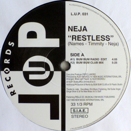 Neja - Restless | LUP Records (LUP 031) - 3 Neja - Restless | LUP Records (LUP 031) - 3