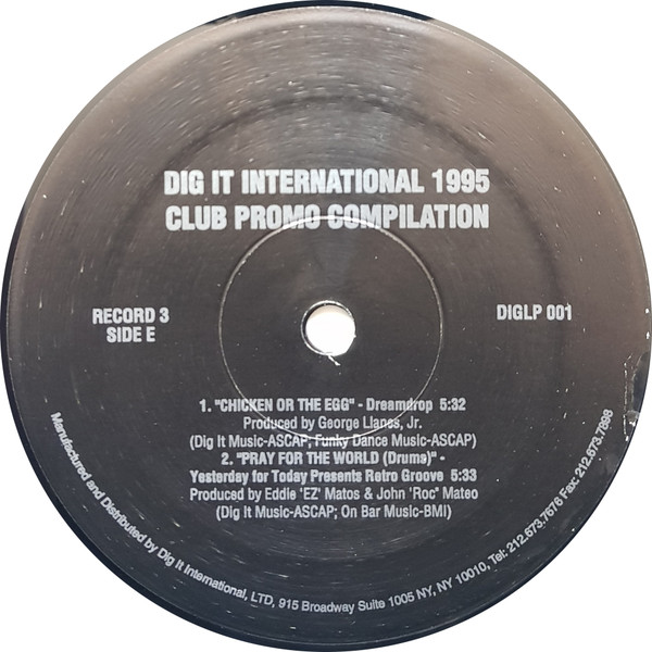 Various - Dig It International 1995 Club Compilation | Dig It International (DIGLP 001) - 6