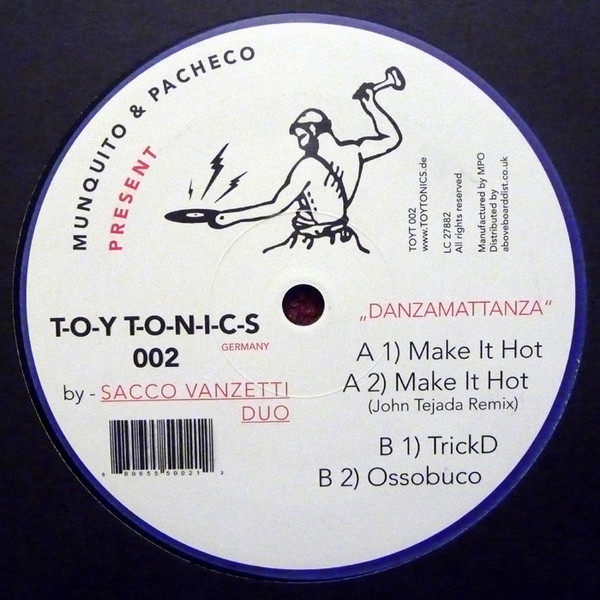 Sacco Vanzetti Duo - Danzamattanza | Toy Tonics (TOYT 002) - 2 Sacco Vanzetti Duo - Danzamattanza | Toy Tonics (TOYT 002) - 2