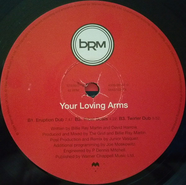 Billie Ray Martin - Your Loving Arms | Magnet (MAG1028TX) - 4