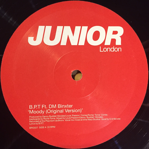 B.P.T. Feat. DM Binxter - Moody | Junior London (BRG027) - 3 B.P.T. Feat. DM Binxter - Moody | Junior London (BRG027) - 3