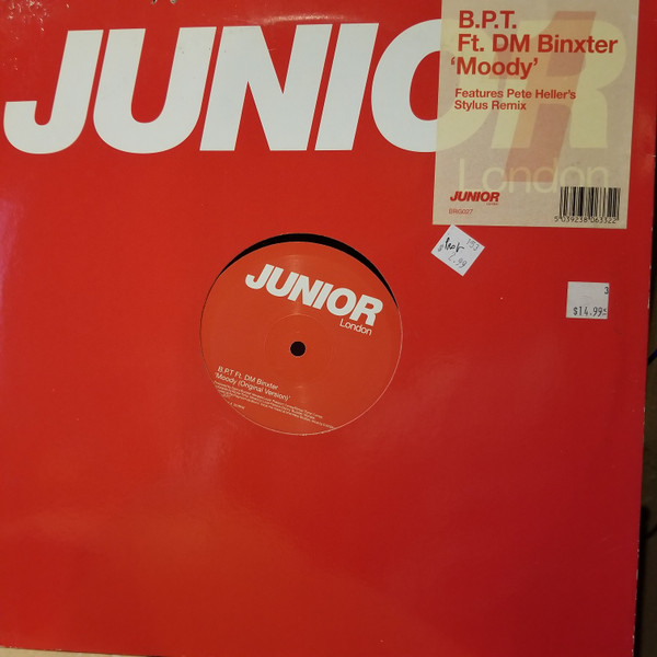 B.P.T. Feat. DM Binxter - Moody | Junior London (BRG027)