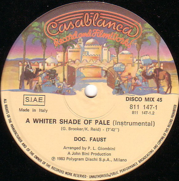 Doc. Faust - A Whiter Shade Of Pale | Casablanca (811 147-1) - 2