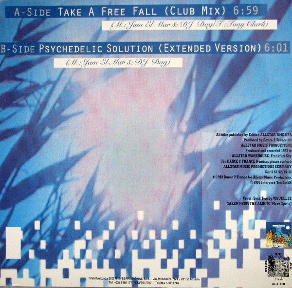 Dance 2 Trance - Take A Free Fall | Dig It Al Mark (ALX 110) - 2 Dance 2 Trance - Take A Free Fall | Dig It Al Mark (ALX 110) - 2
