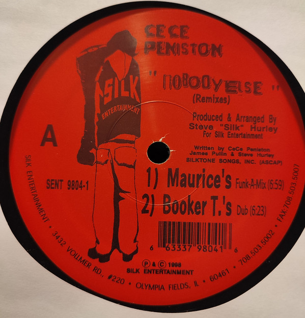 CeCe Peniston - Nobody Else (Remixes) | Silk Entertainment (SENT 9804 1) - main CeCe Peniston - Nobody Else (Remixes) | Silk Entertainment (SENT 9804 1) - main