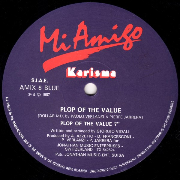 Karisma - Plop Of The Value | Mi Amigo (AMIX 8 RED) - 2