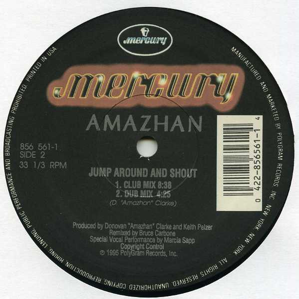 Amazhan - Jump Around And Shout | Mercury (856 561-1) - 2 Amazhan - Jump Around And Shout | Mercury (856 561-1) - 2