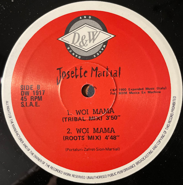 Josette Martial - Woi Mama | Dance And Waves (DW 1917) - 4 Josette Martial - Woi Mama | Dance And Waves (DW 1917) - 4