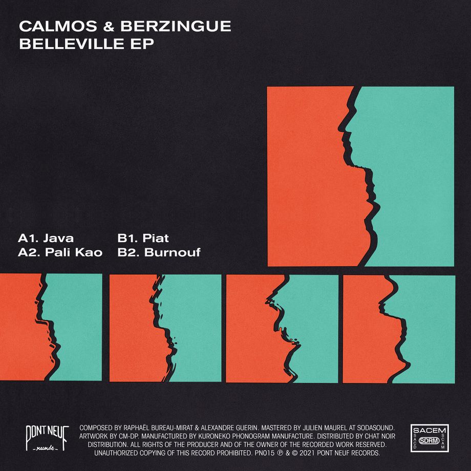 Calmos & Berzingue - Belleville EP | Pont Neuf Records (PN015) - 2