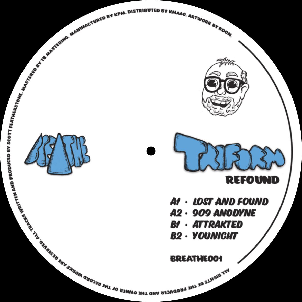 Triform - Refound | Breathe Records (BREATHE001) - main Triform - Refound | Breathe Records (BREATHE001) - main