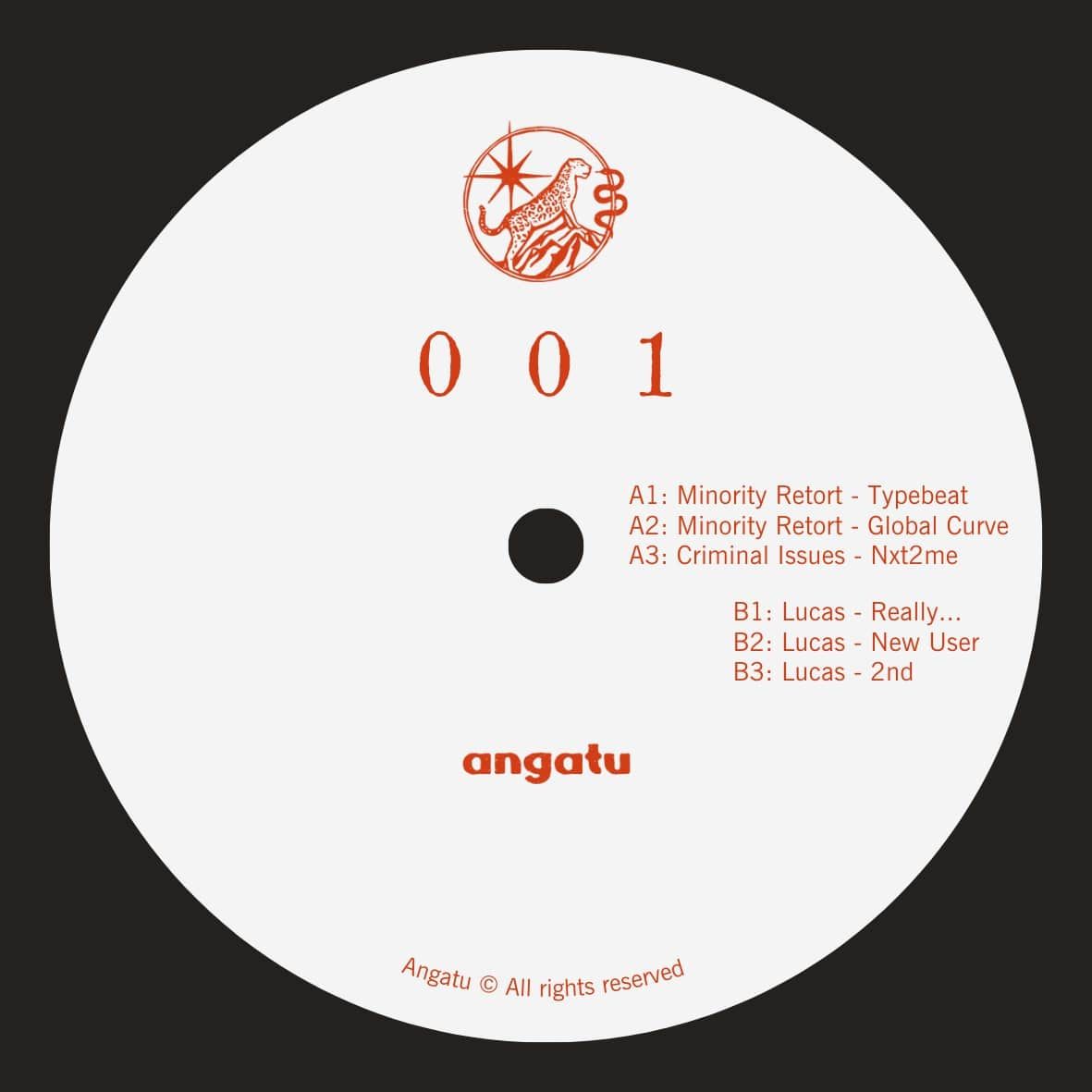 Various - Angatu - Tupã | Angatu (ANGATU001) - main Various - Angatu - Tupã | Angatu (ANGATU001) - main