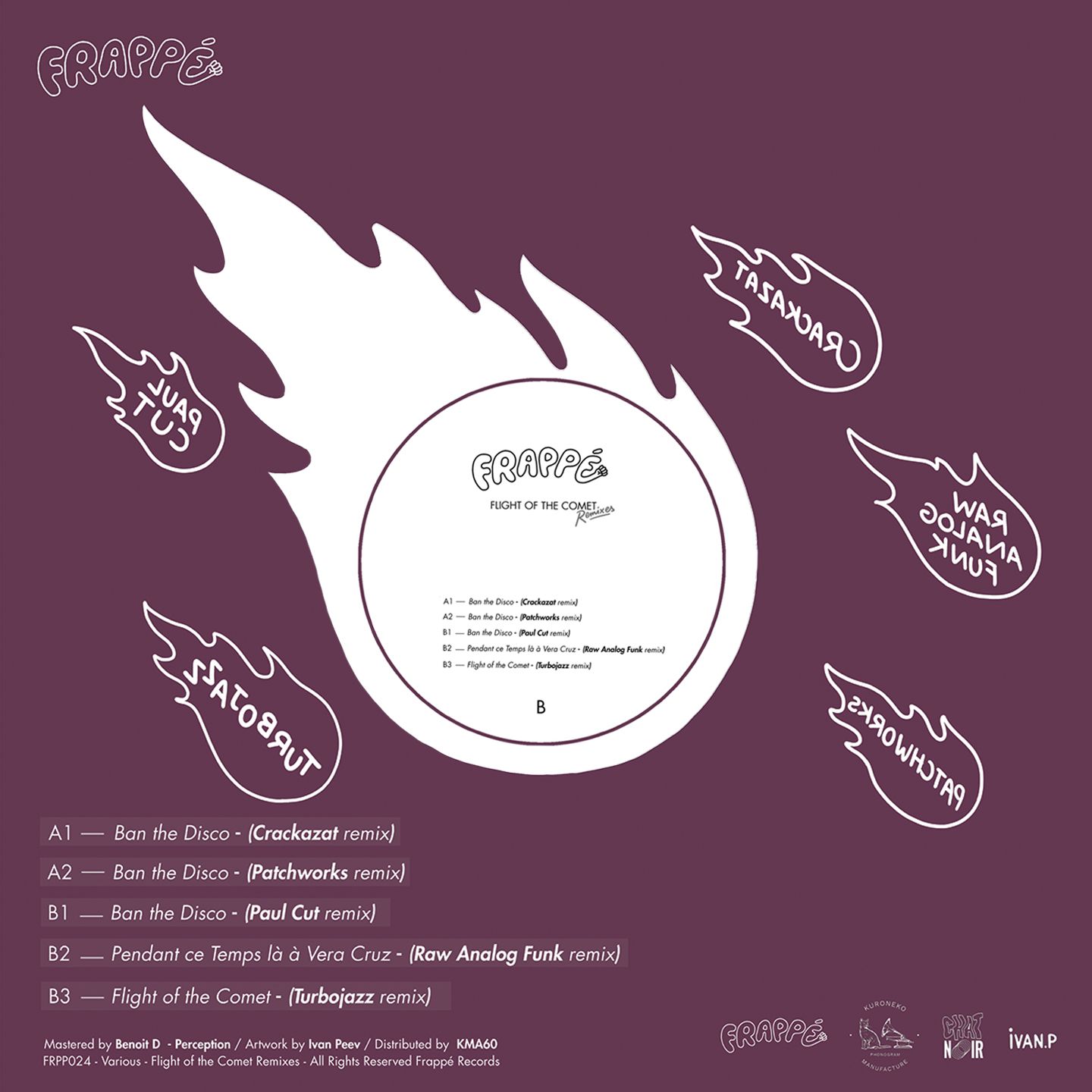 Art Of Tones & Chatobaron - Flight Of The Comet - Remixes | Frappé Records (FRPP024) - 2 Art Of Tones & Chatobaron - Flight Of The Comet - Remixes | Frappé Records (FRPP024) - 2