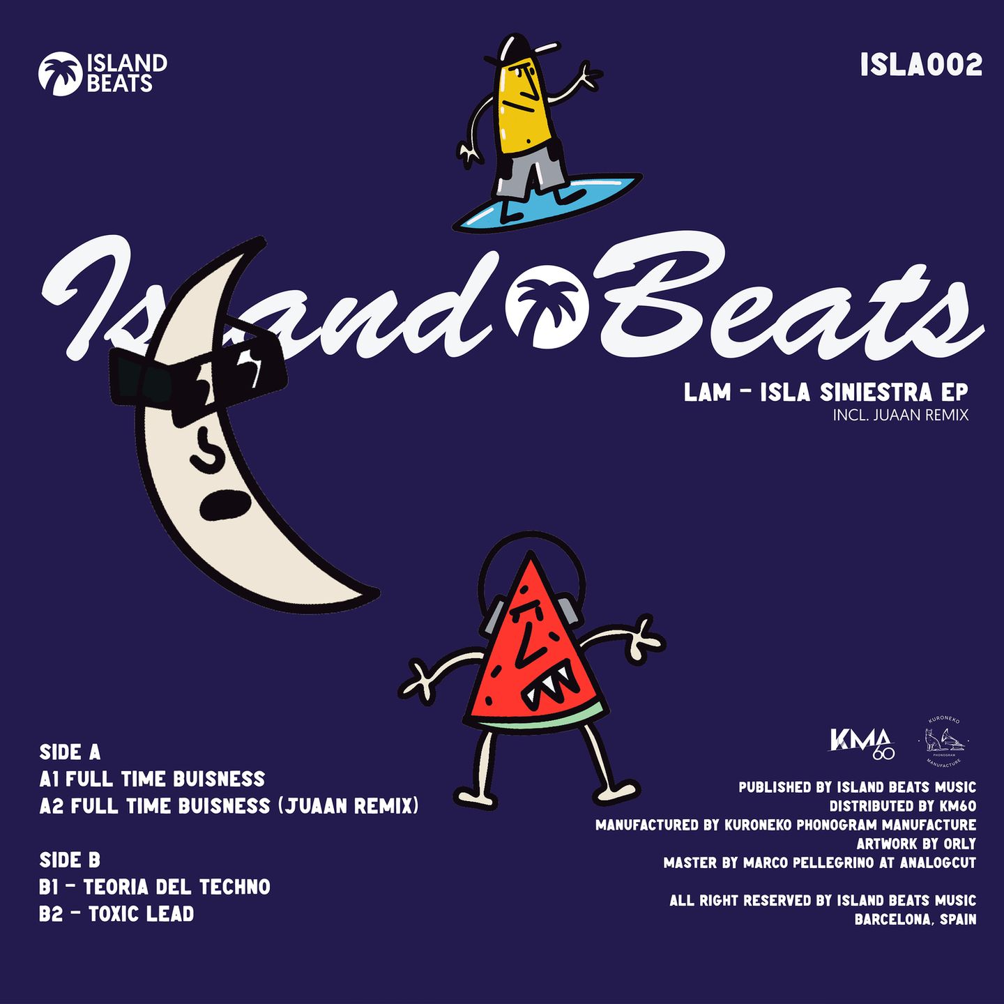 Isla Sinistera EP (inc. Juaan Remix)