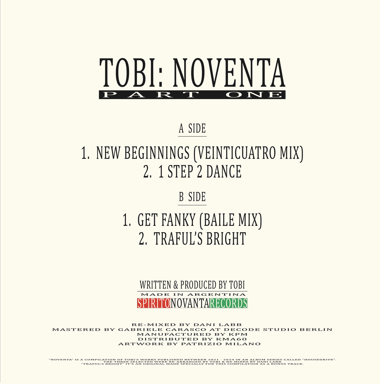 Noventa: Part One