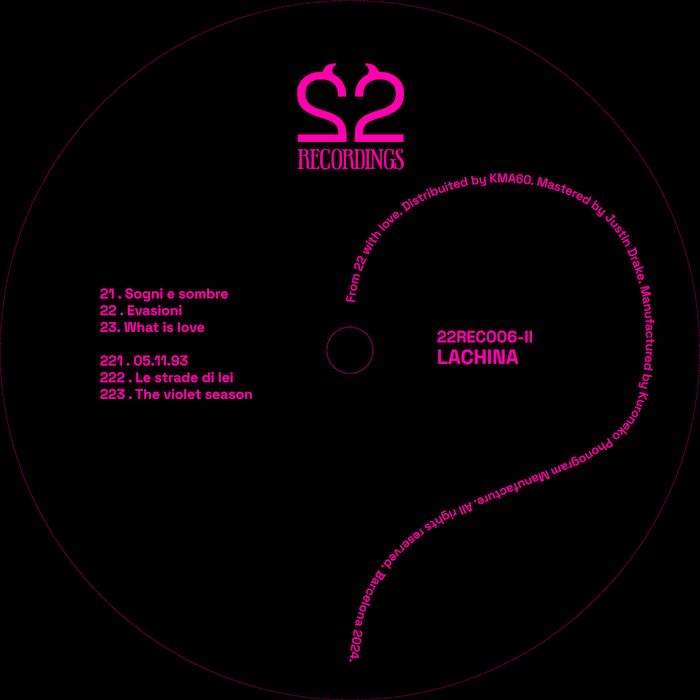 Lachina - Lachina Part II | 22Recordings (22REC006.2) - main