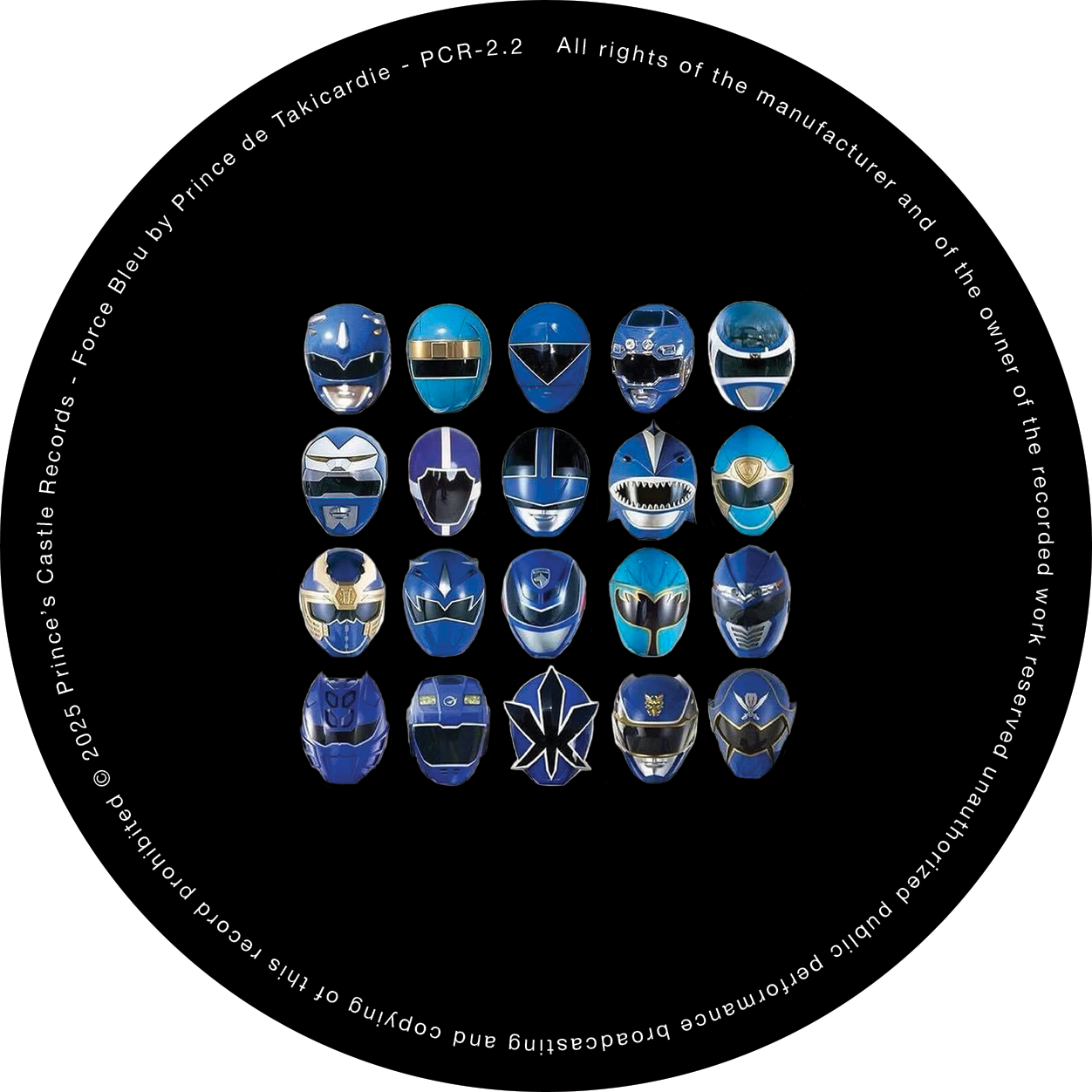 Prince de Takicardie - Force Bleu EP Part II | Prince's Castle Records (PCR - 2 .2) - 2 Prince de Takicardie - Force Bleu EP Part II | Prince's Castle Records (PCR - 2 .2) - 2