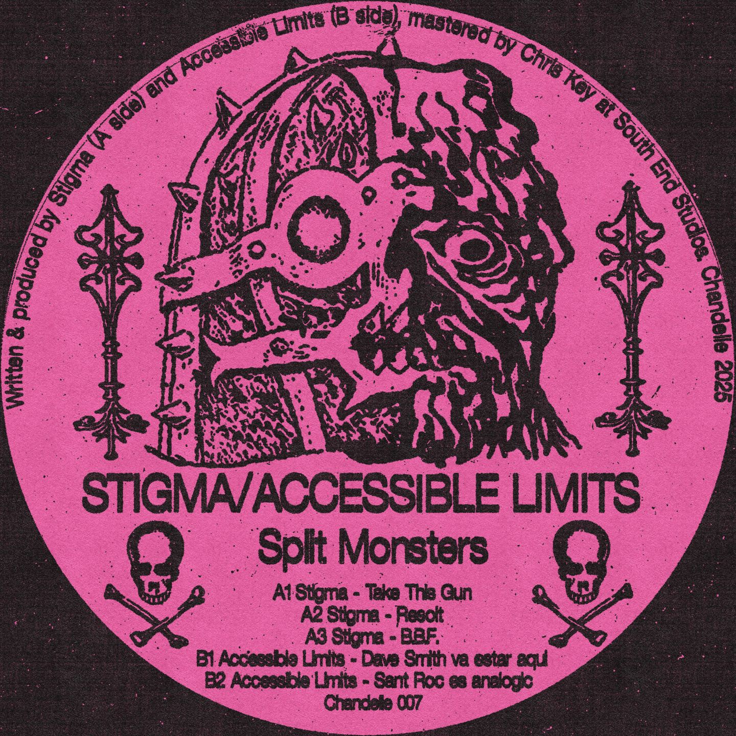 Accessible Limits  &  Stigma - Split Monsters | Chandelle (CHANDELLE007)