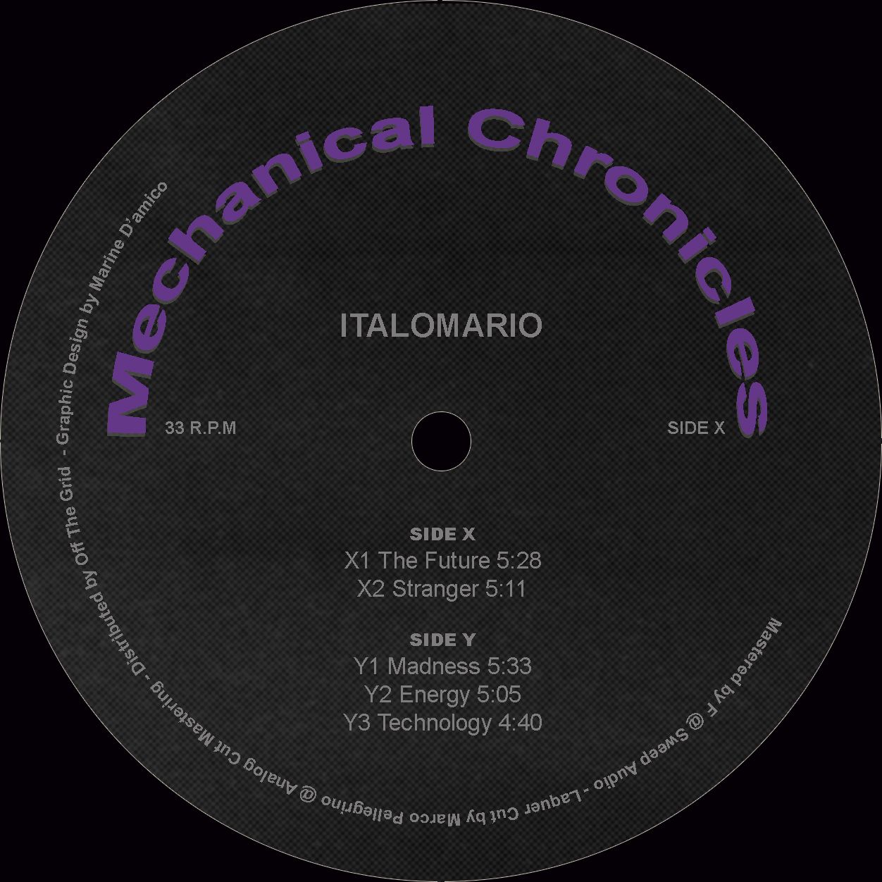 Italomario - Mechanical Chronicles | Fuori Orario (FO004) - main Italomario - Mechanical Chronicles | Fuori Orario (FO004) - main