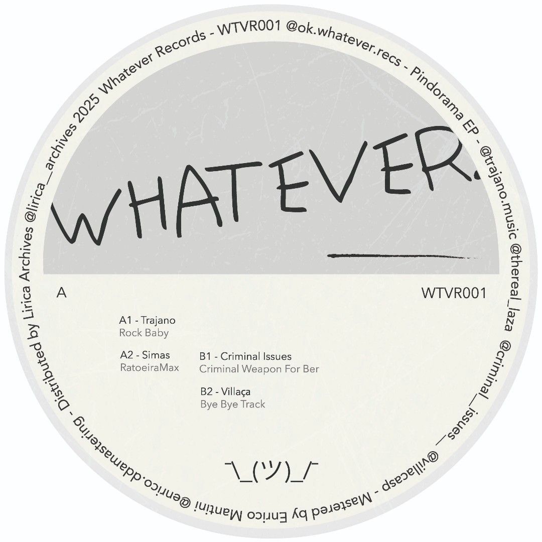  - Pindorama EP | Whatever Records (WTVR001)