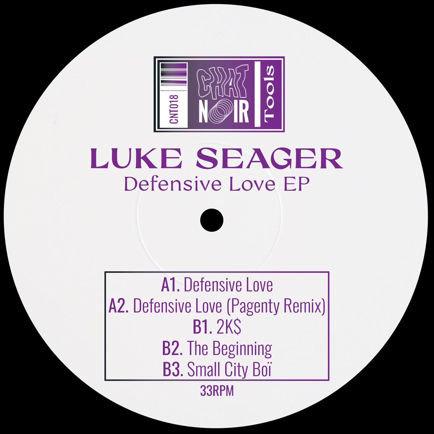 Luke Seager - Defensive Love EP | Chat Noir Tools (CNT018) - main