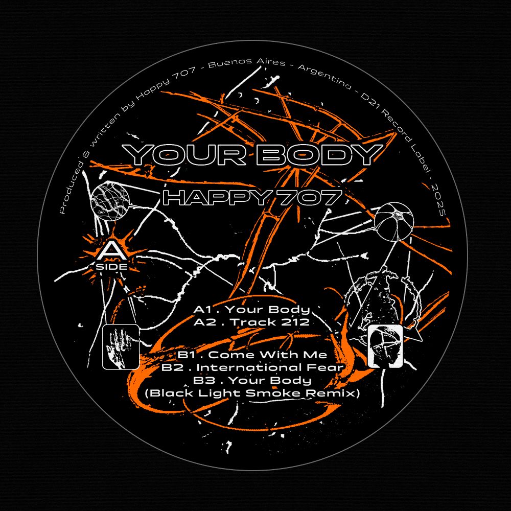 Happy707 - Your Body EP | D21 (D21007)