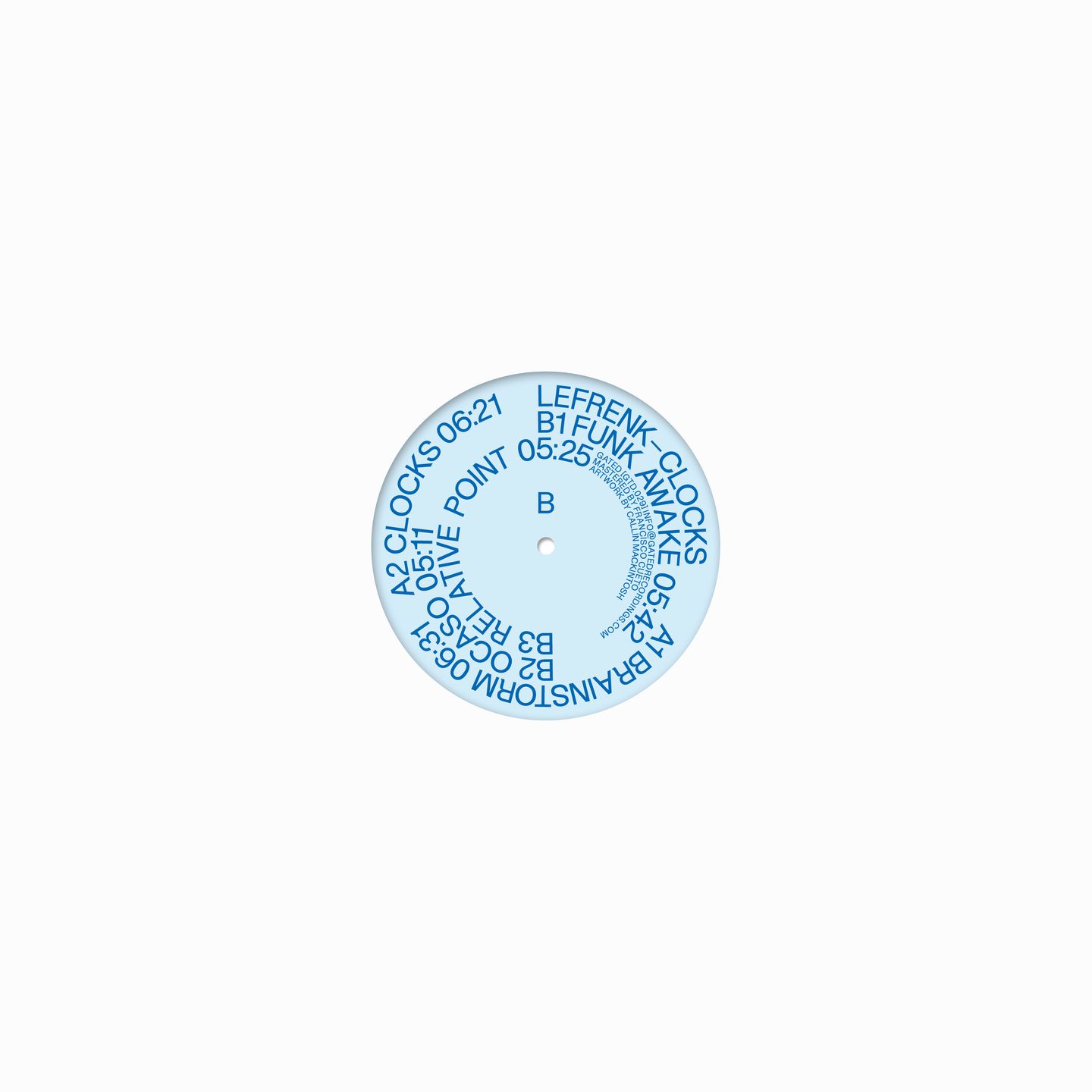 Lefrenk - Clocks | Gated Recordings (GTD029)
