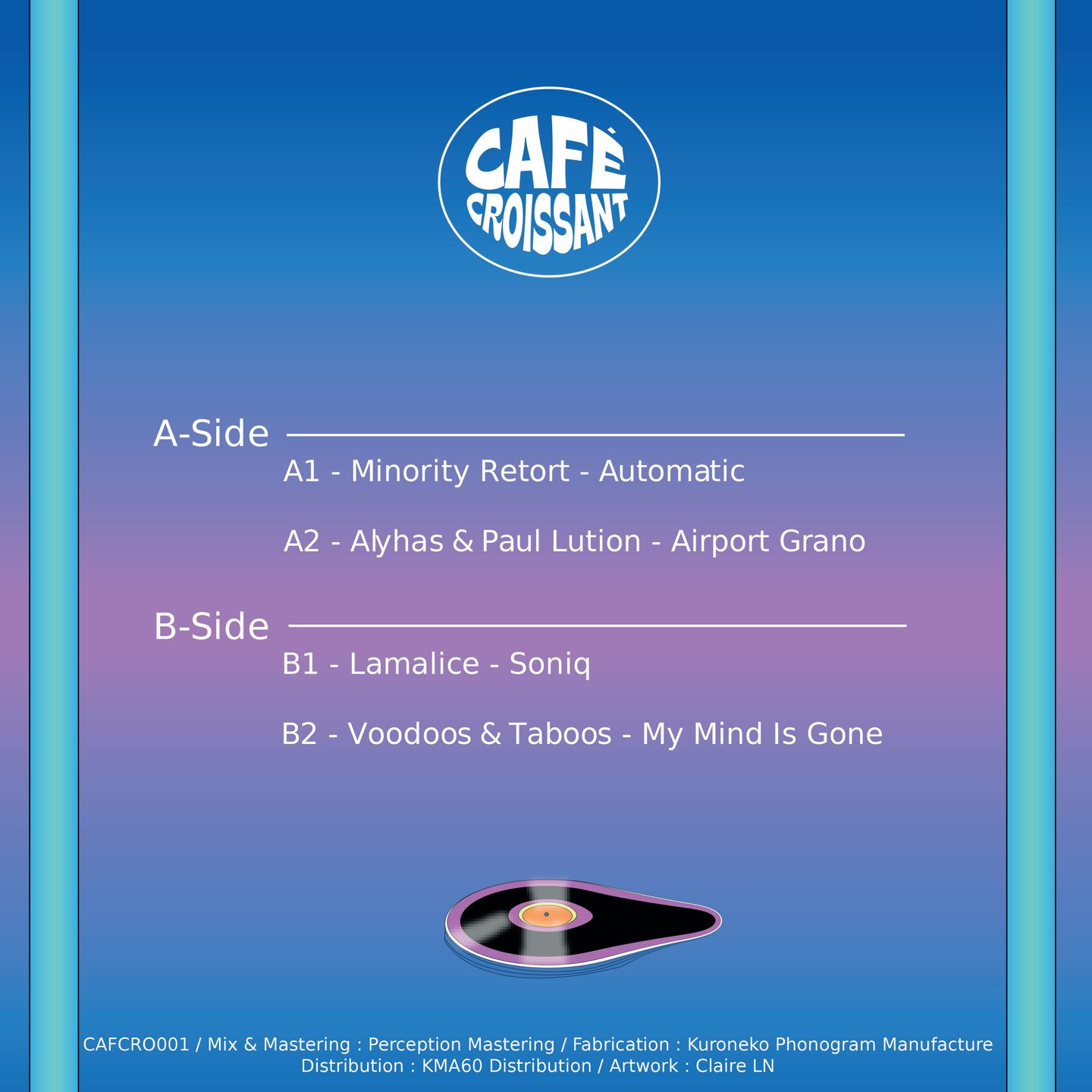 Various - Breakfast Dance | Café Croissant Records (CAFCRO001) - 2