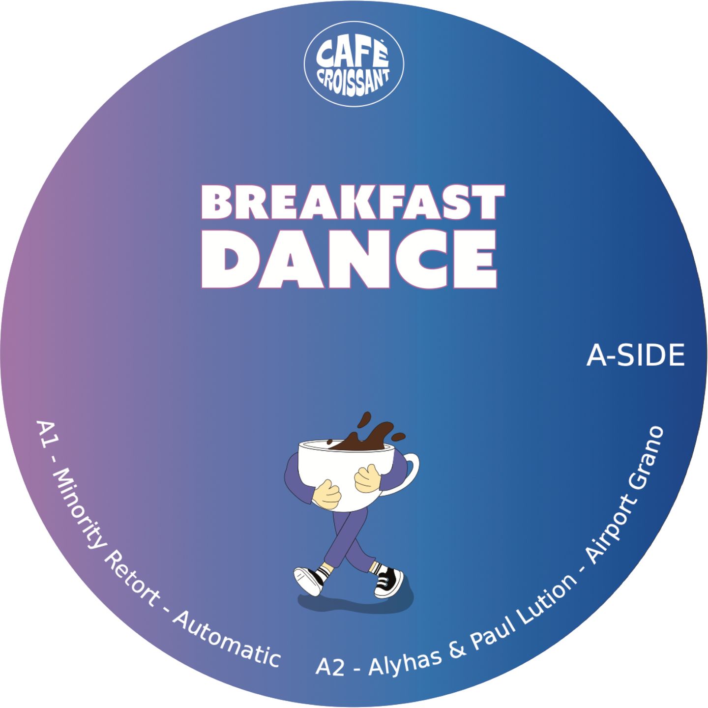 Various - Breakfast Dance | Café Croissant Records (CAFCRO001) - 4