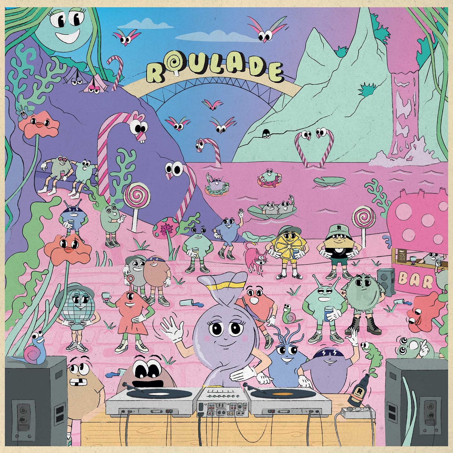 Various Artists - Marion in Candyland | Roulade Records (RLD004) - main
