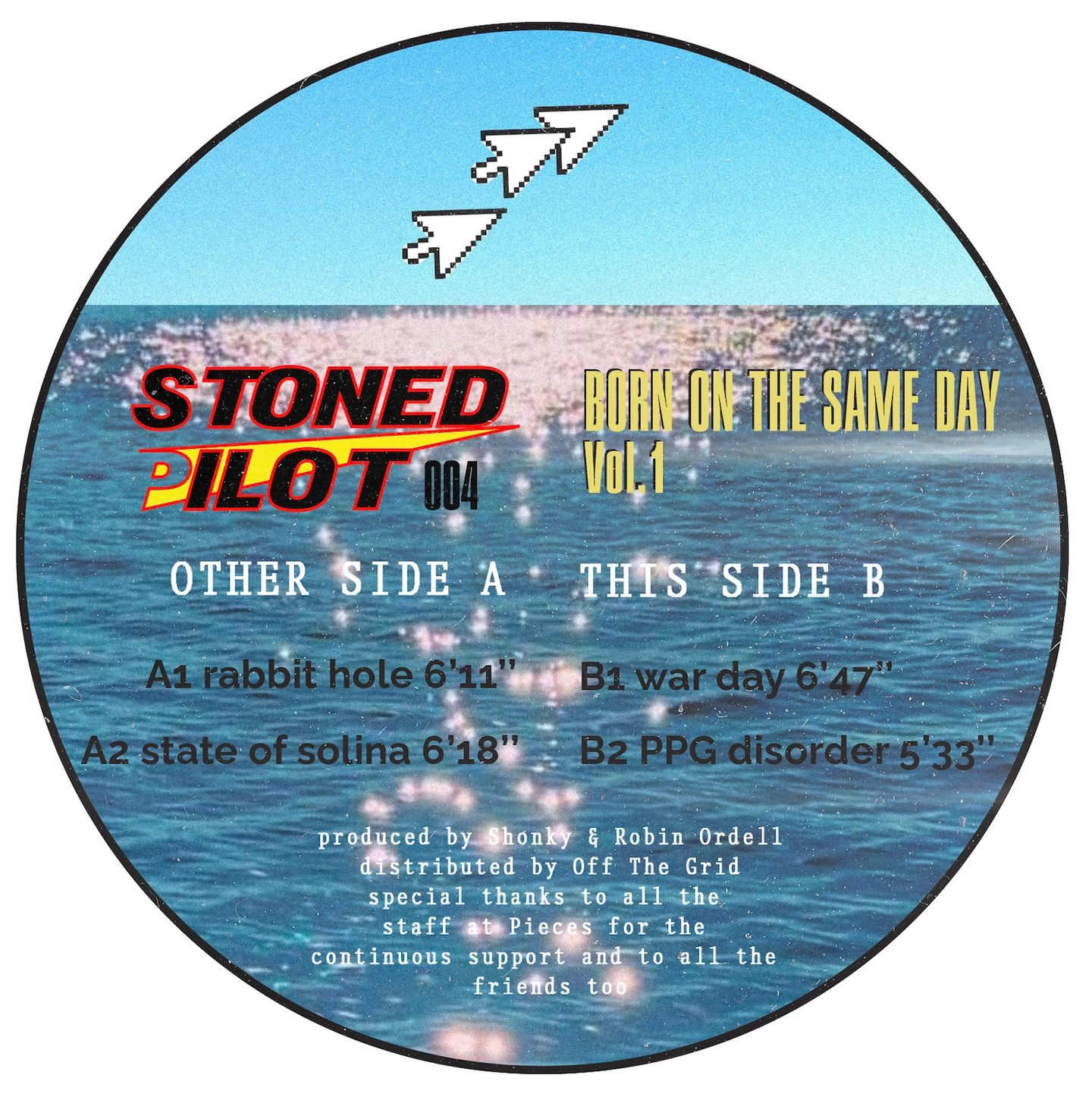 Robin Ordell & Shonky - Born On The Same Day Vol.1 | Stoned Pilot (SP004) - 2 Robin Ordell & Shonky - Born On The Same Day Vol.1 | Stoned Pilot (SP004) - 2