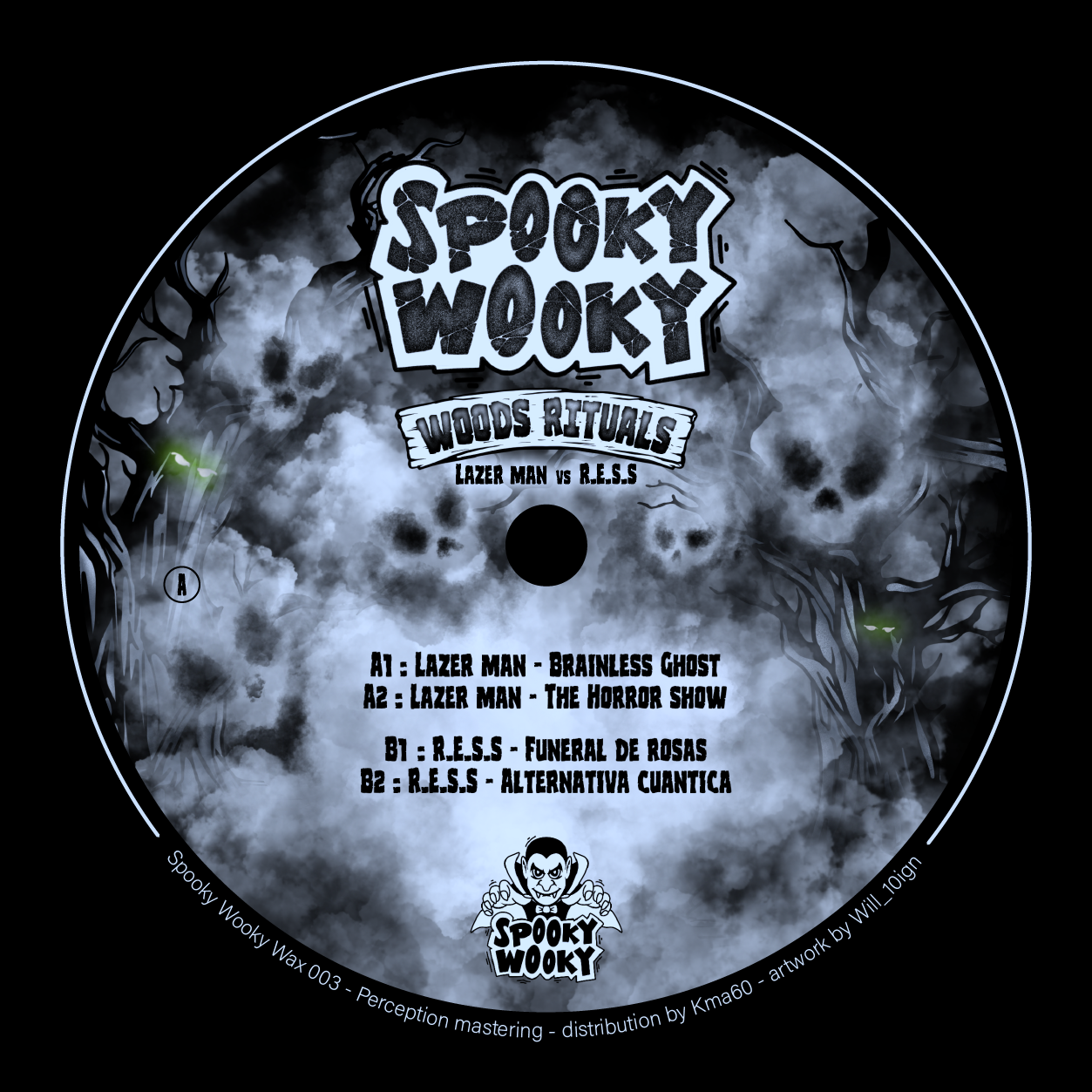 Lazer Man  &  R.E.S.S - Woods Rituals | Spooky Wooky (SW003) - main