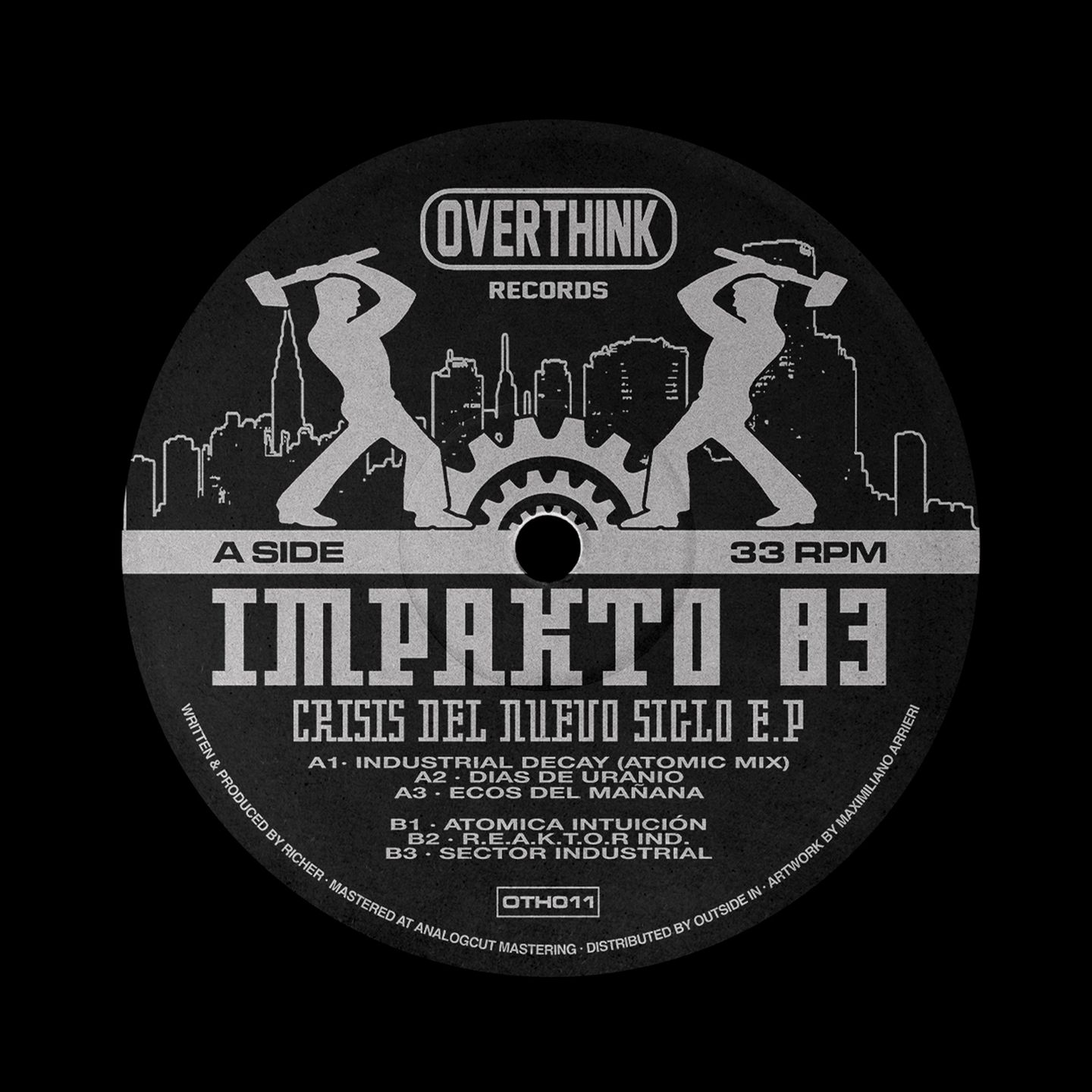Impakto 83 - Crisis Del Nuevo Siglo | Overthink Records (OTH011) - 2 Impakto 83 - Crisis Del Nuevo Siglo | Overthink Records (OTH011) - 2