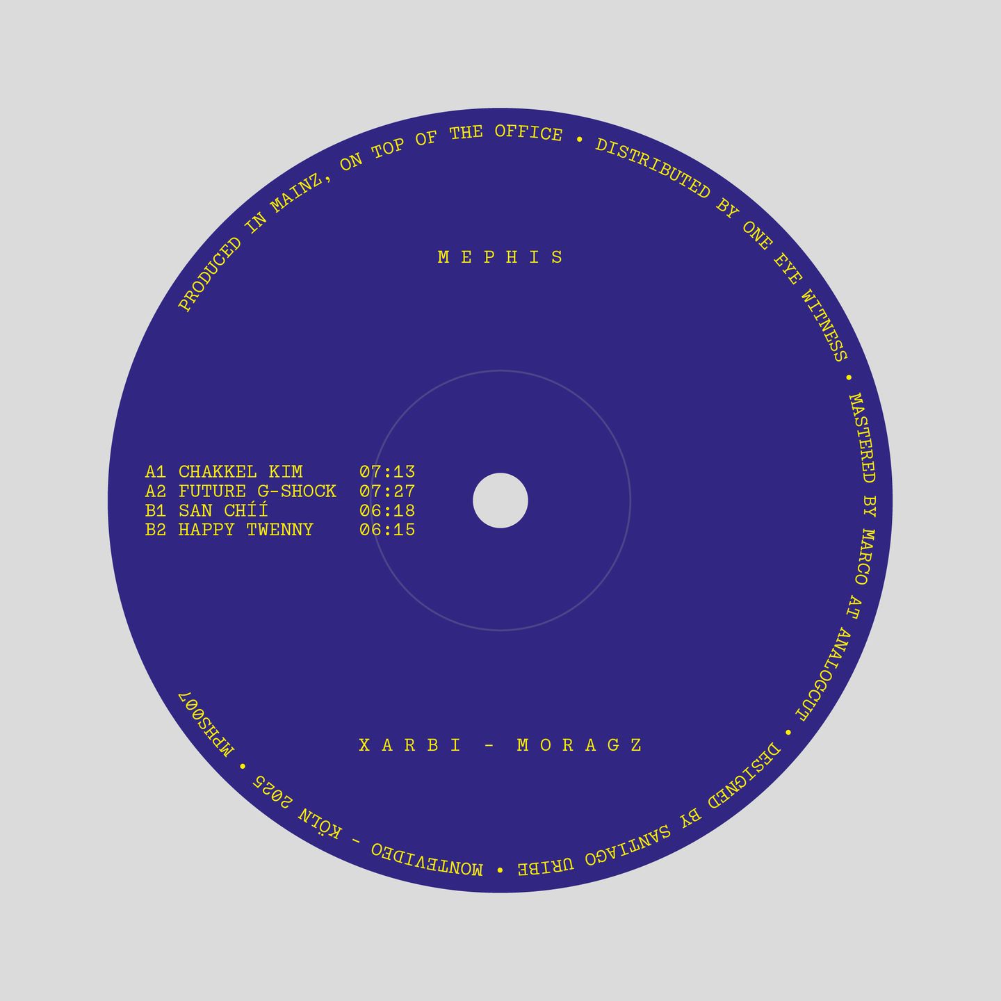 Xarbi - Moragz EP | Mephis Records (MPHS007) - 2