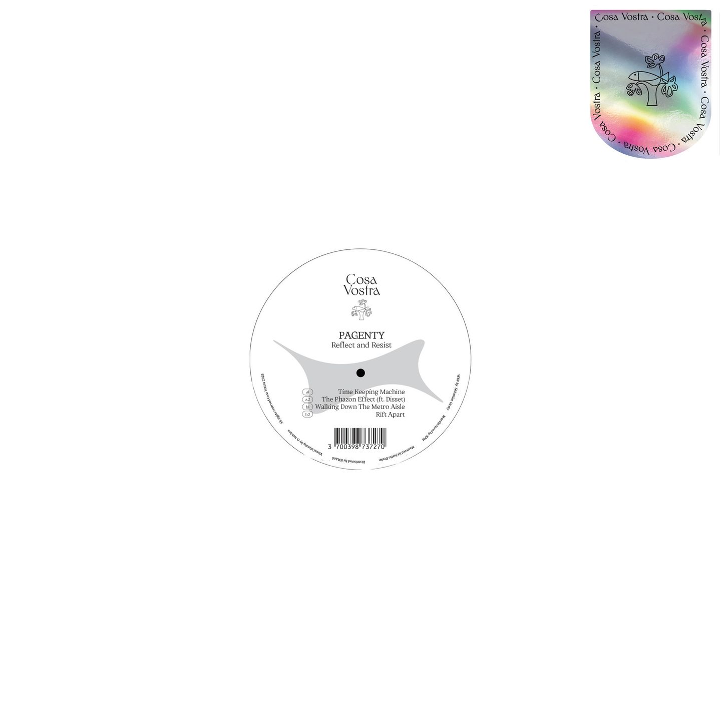 Pagenty - Reflect and Resist | Cosa Vostra (VOSTRA009) - 3