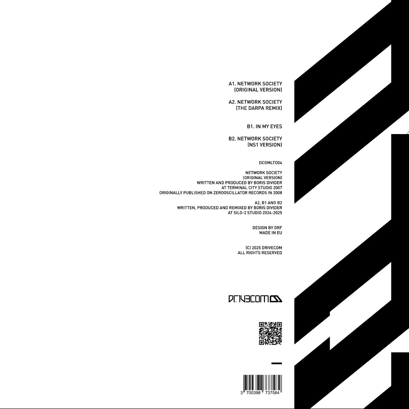 Boris Divider - Network Society | Drivecom (DCOMLTD04) - 2